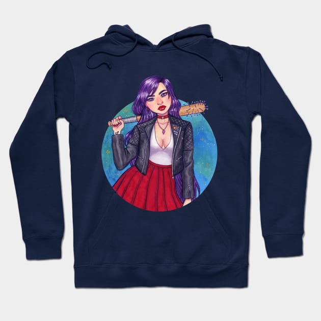 Girl Gang Sailor Mars Hoodie by imawonder